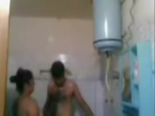 Indiyano full-blown pareha pakikipagtalik napaka mahirap sa banyo