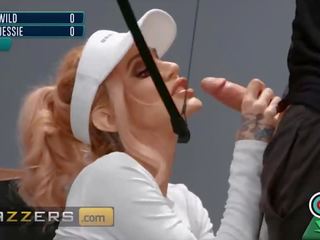 Brazzers - Intense Archery Match With Smoking outstanding Sarah Jessie and Zac Wild End Up Fucking