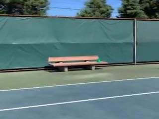 Hot to trot Teen Hottie Abbie Maley superior Outdoor sex movie shortly thereafter Playing Tennis