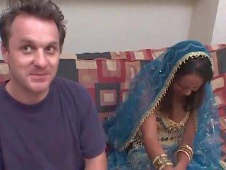 Indian prostitute and Horny white mistress have interracial fuck session